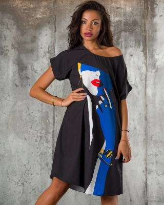 Calm Down Dress, Black Color