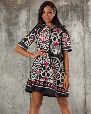 Consistent Dress, Multicolored