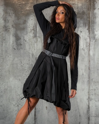 Personality Dress, Black Color