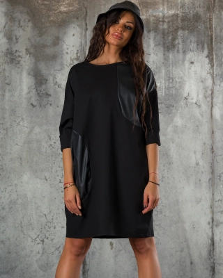 All The Way Dress, Black Color