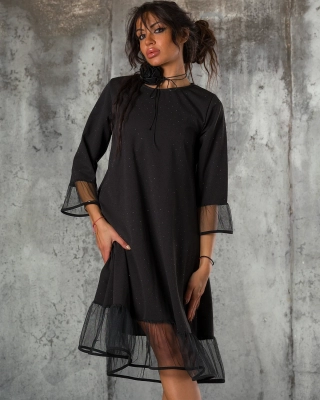 Care About You Dress, Black Color