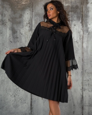 Top Tier Dress, Black Color