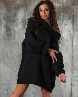 Biography Dress, Black Color