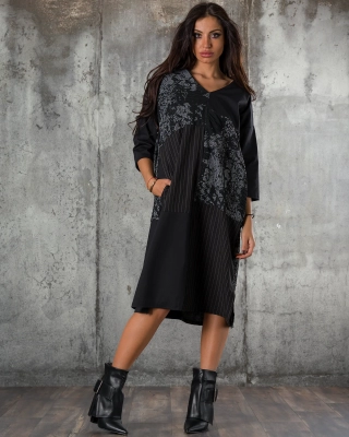 Combo of the Day Dress, Black Color