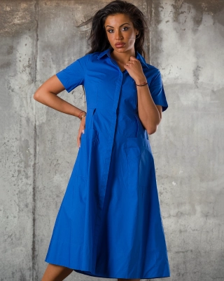 Tell You Anything Dress, Blue Color