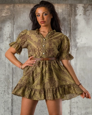 Girl Coded Dress, Multicolored