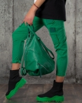 Seville Studded Backpack, Green Color