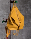 Clout Studded Backpack, Yellow Color