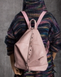 Clout Studded Backpack, Pink Color