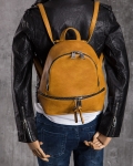 Baddie Zip Backpack, Blue Color