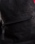 Courtney Leather Backpack, Black Color