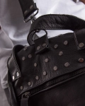 Pillow Talk Big Leather Bag, Black Color