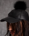 Concord Pom Pom Hat, Black Color