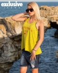 All You Need Distressed Tank Top, White Color