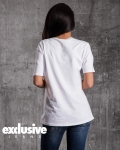 Caroline T-Shirt With Sequins, White Color