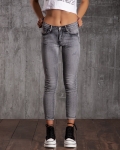 East Village Slim Fit Jeans, Grey Color