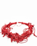 Pasadena Necklace, Red Color