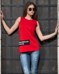 Obsessed Top, Red Color