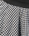 Monica Checkered Plaid Skirt, Multi Color