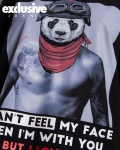 Can't Feel My Face T-Shirt, Black Color