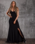 Limit Long Dress, Black Color