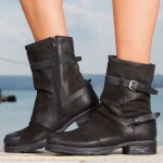 Noelle Boots, Black Color