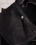 Astralis Leather Bag, Black Color
