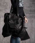 Astralis Leather Bag, Black Color