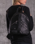 Amplitude Biker Jacket Backpack, Black Color