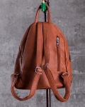 Amplitude Biker Jacket Backpack, Brown Color