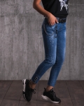 Arena Jeans With Hoops, Blue Color