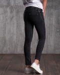 Profile Side Accent Jeans, Black Color