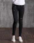 Variation Skinny Fit Jeans, Black Color