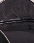 Revolve Faux Leather Backpack, Black Color