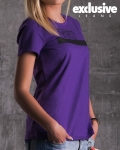Glam Life T-shirt, Purple Color