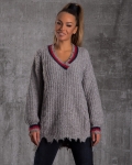 Twinkle Sweater, Grey Color