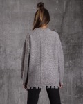 Equality Sweater With Front Pocket, Grey Color