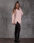 Equality Sweater With Front Pocket, Pink Color
