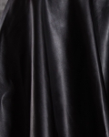 Minimalism Pleather Skirt, Black Color