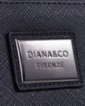 Cosmopolitan Saffiano Leather Wallet, Black Color