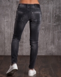 Expert Distressed Jeans, Black Color