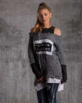 New Beginning Sweater, Grey Color