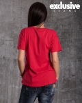 Smokey T-Shirt, Red Color