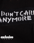 I Don't Care T-Shirt, White Color