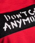 I Don't Care T-Shirt, Red Color