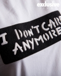 I Don't Care T-Shirt, White Color