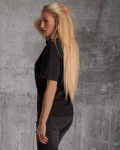 Caroline T-Shirt With Sequins, Black Color