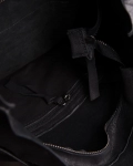 Perspective Leather Bag, Black Color