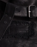 Perspective Leather Bag, Black Color