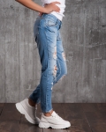 Medina distressed jeans, Blue Color